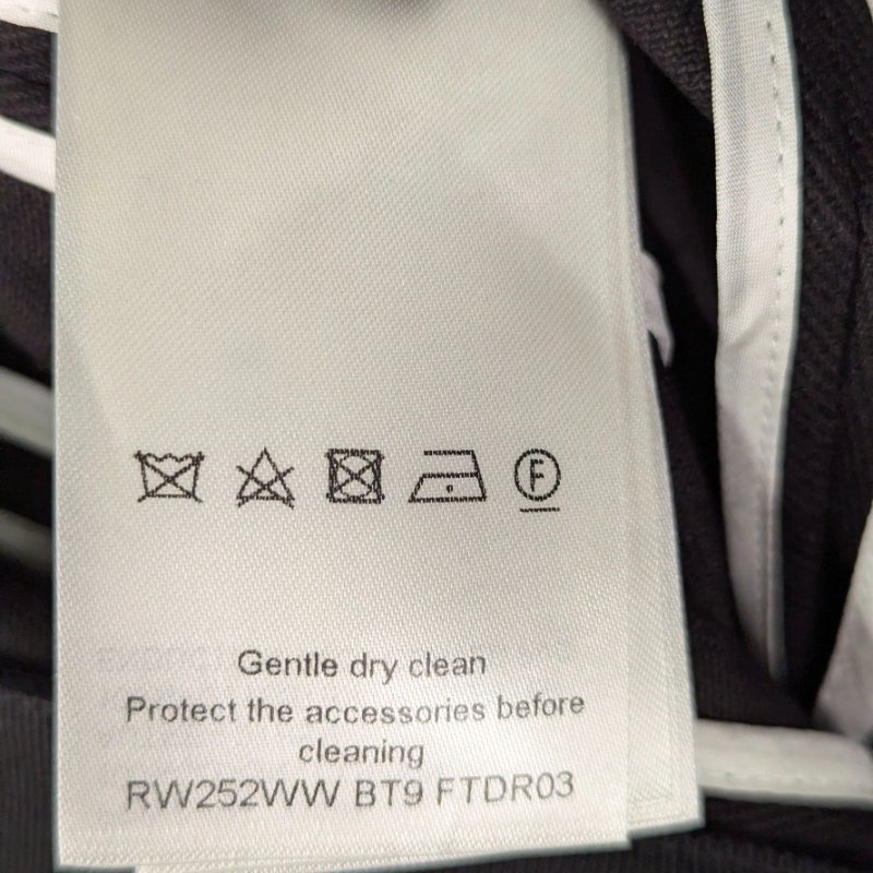 莉亞精品♡LV 黑白拼接魚尾裙 尺碼36 近新美衣-12