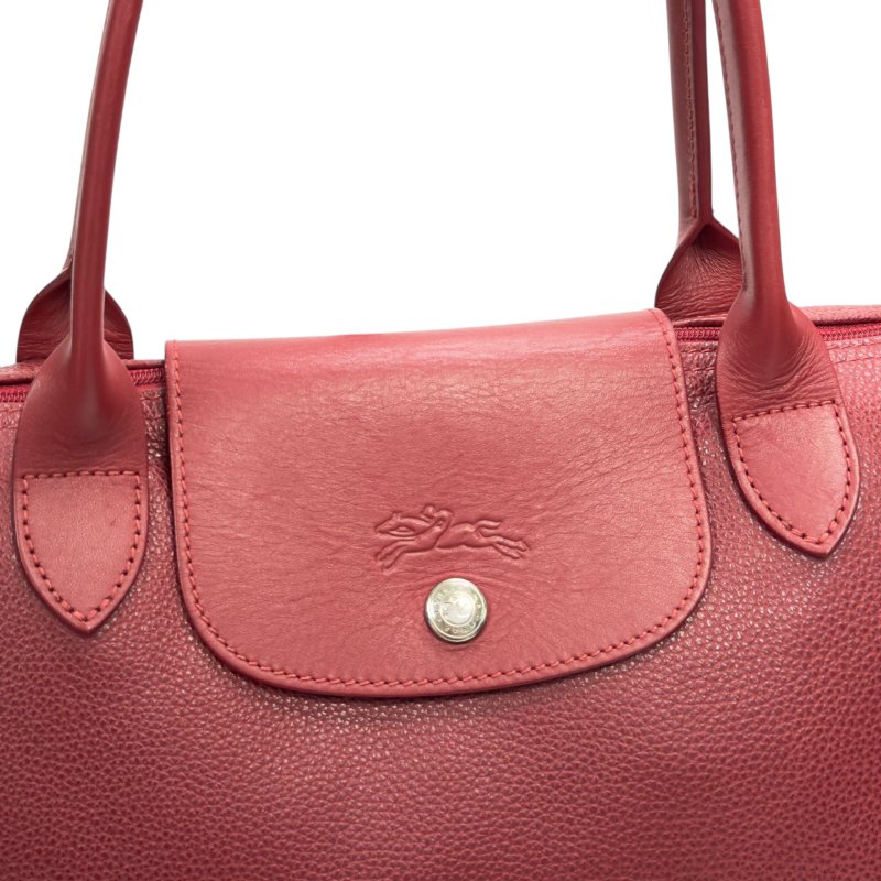 LONGCHAMP Le Pliage 皮革 肩背包-2