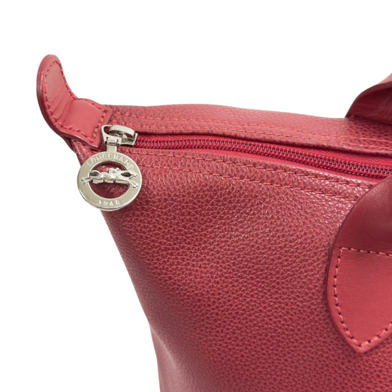 LONGCHAMP Le Pliage 皮革 肩背包-3