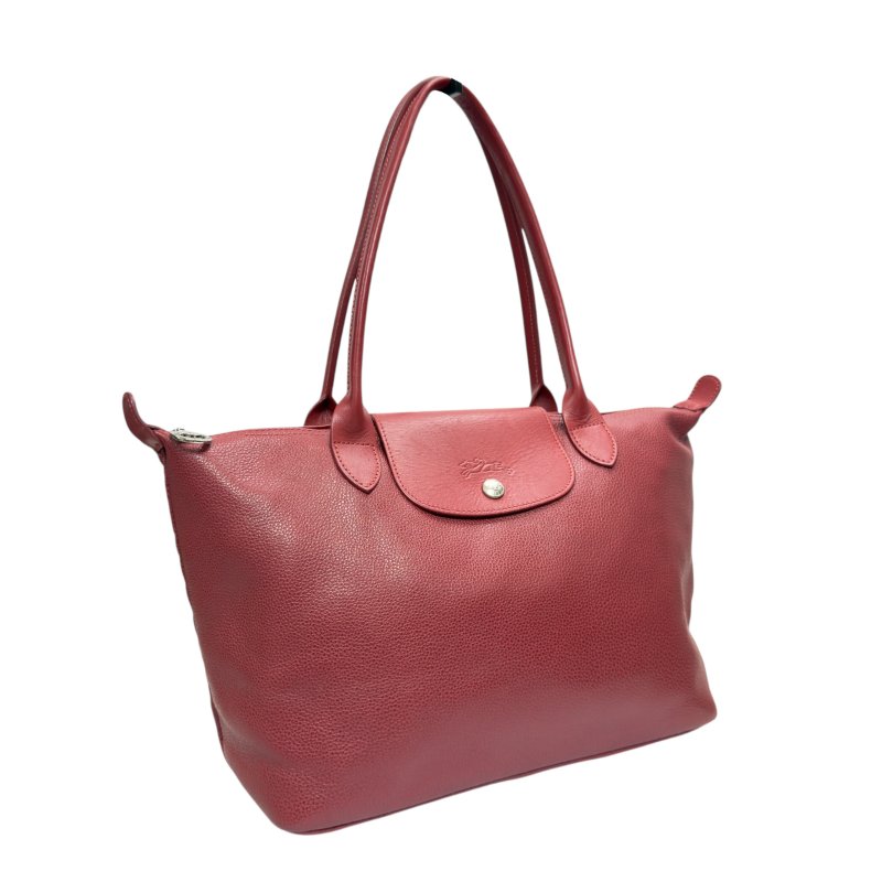 LONGCHAMP Le Pliage 皮革 肩背包-4