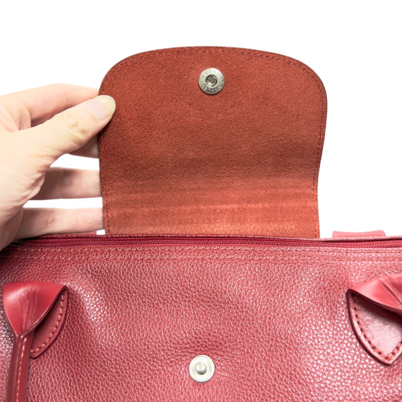 LONGCHAMP Le Pliage 皮革 肩背包-14