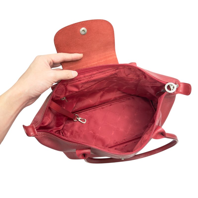 LONGCHAMP Le Pliage 皮革 肩背包-15