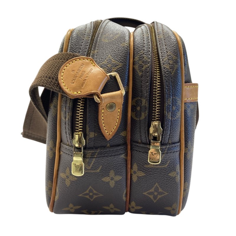 LOUIS VUITTON 路易威登 M45254 Reporter PM PVC帆布 肩背包 棕色老花-3