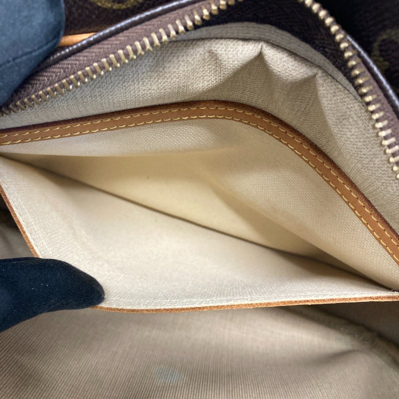 LOUIS VUITTON 路易威登 M45254 Reporter PM PVC帆布 肩背包 棕色老花-8