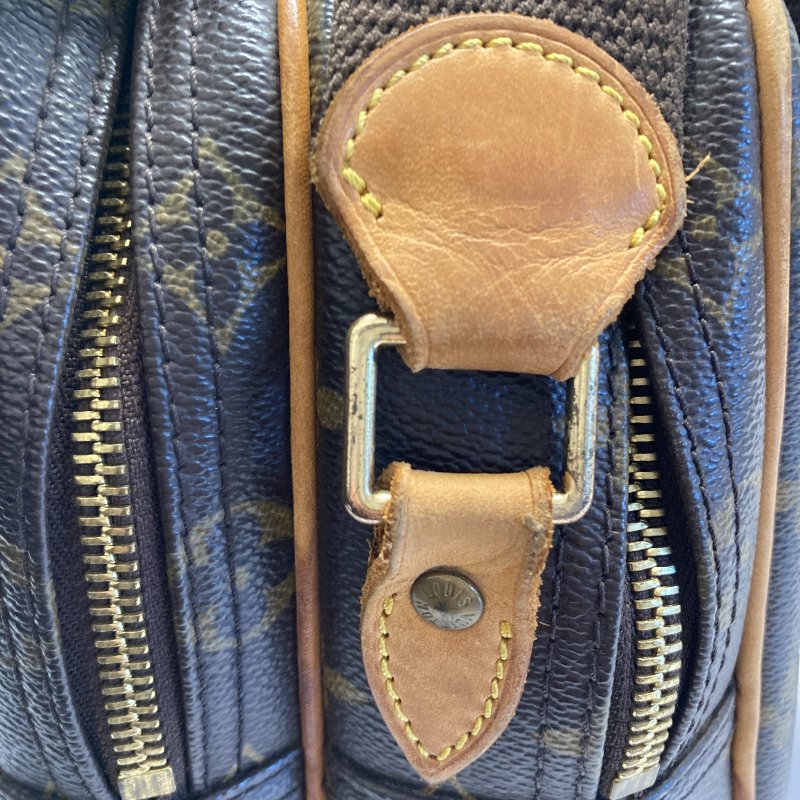 LOUIS VUITTON 路易威登 M45254 Reporter PM PVC帆布 肩背包 棕色老花-15