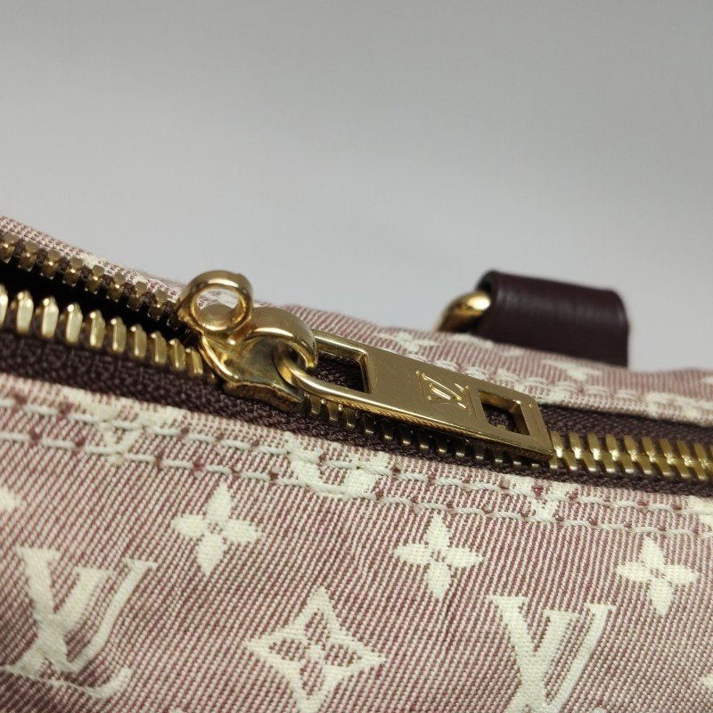 Louis Vuitton (LV) Speedy 30 牛皮帆布丹宁老花波士顿包斜挎包单肩包-9
