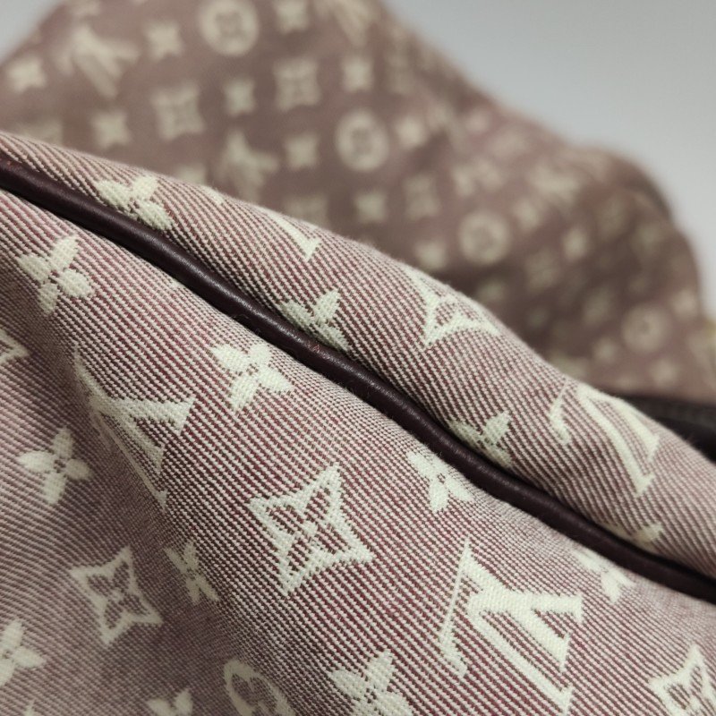 Louis Vuitton (LV) Speedy 30 牛皮帆布丹宁老花波士顿包斜挎包单肩包-12