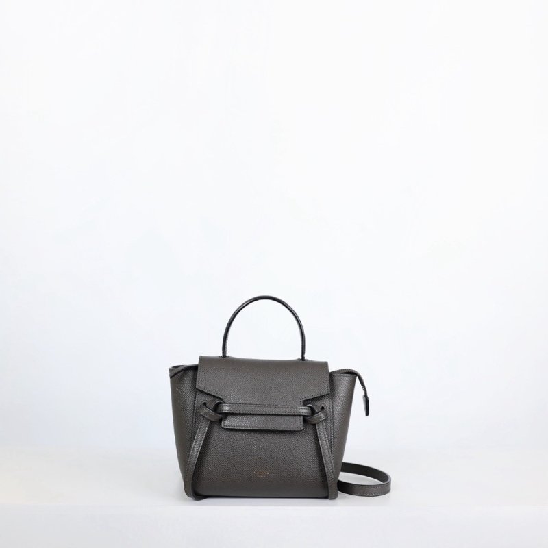 二手Celine Belt Pico 質感灰-0