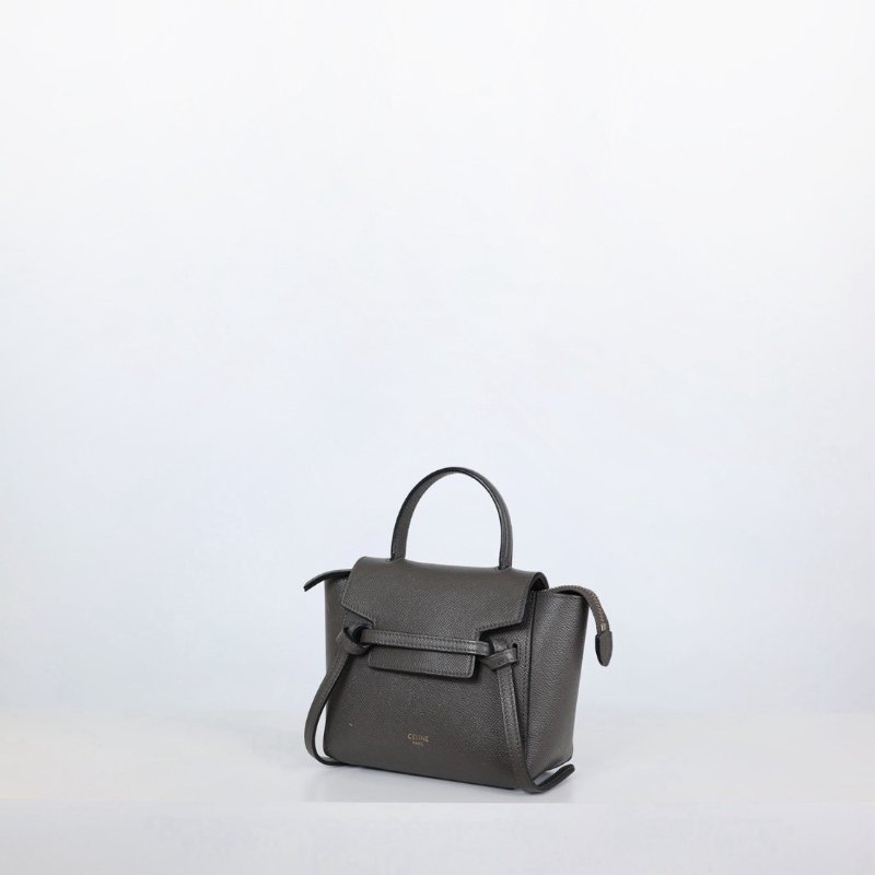 二手Celine Belt Pico 質感灰-2