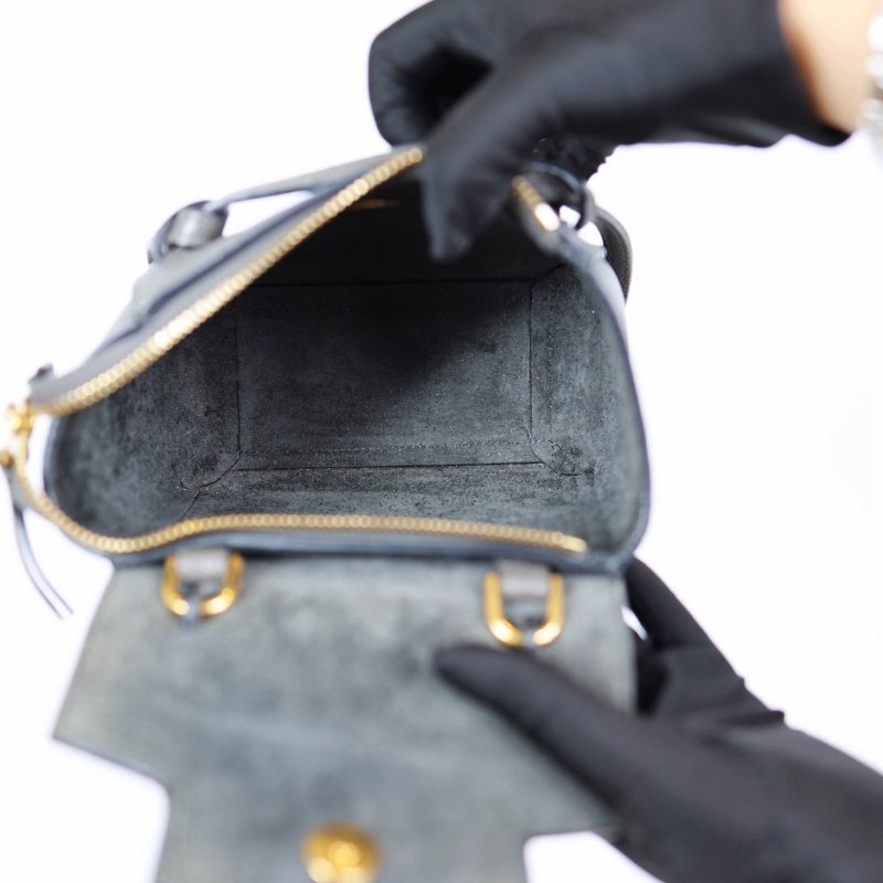 二手Celine Belt Pico 質感灰-10