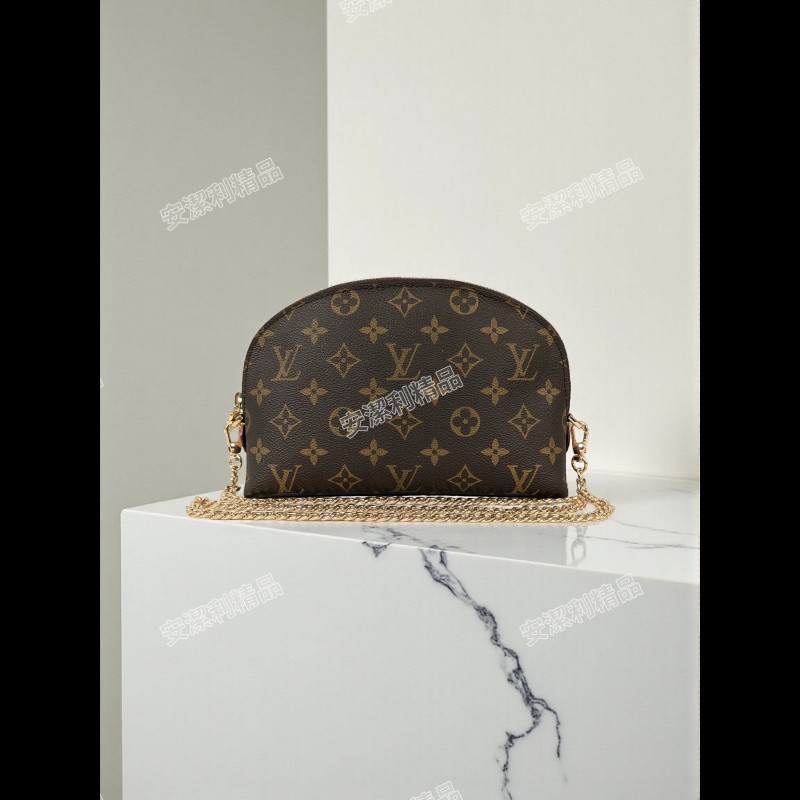 莉亞精品♡LV 經典老花貝殼包 近新美包-0