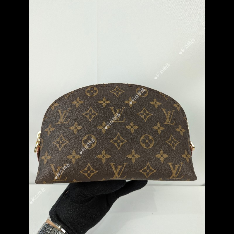 莉亞精品♡LV 經典老花貝殼包 近新美包-2