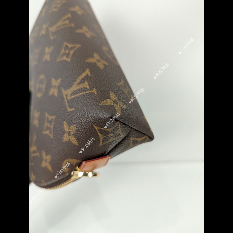 莉亞精品♡LV 經典老花貝殼包 近新美包-4