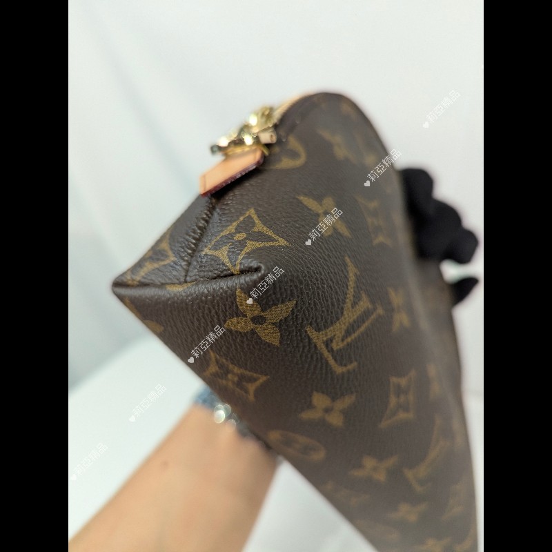 莉亞精品♡LV 經典老花貝殼包 近新美包-5