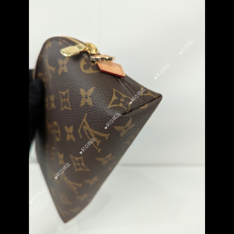 莉亞精品♡LV 經典老花貝殼包 近新美包-6