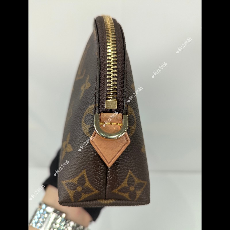 莉亞精品♡LV 經典老花貝殼包 近新美包-7