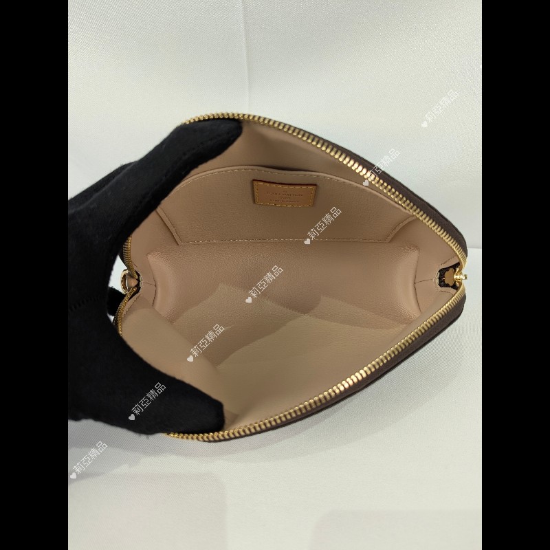 莉亞精品♡LV 經典老花貝殼包 近新美包-10