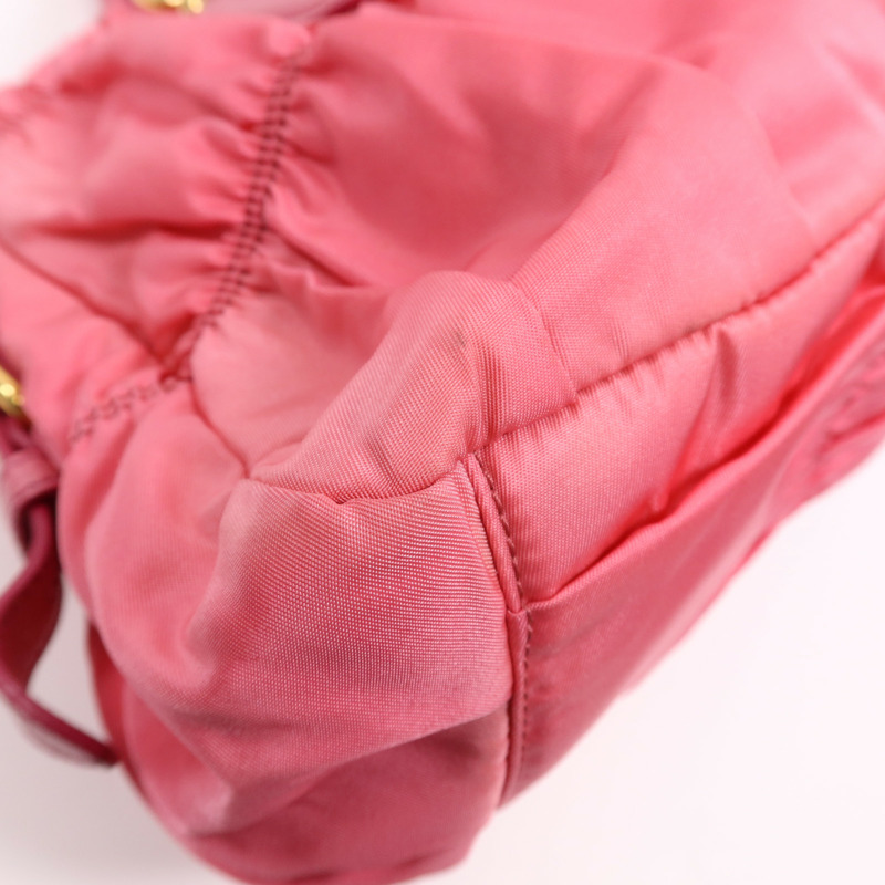 PRADA 尼龍2 Way Shoulder Bag金扣手挽肩背兩用袋-5