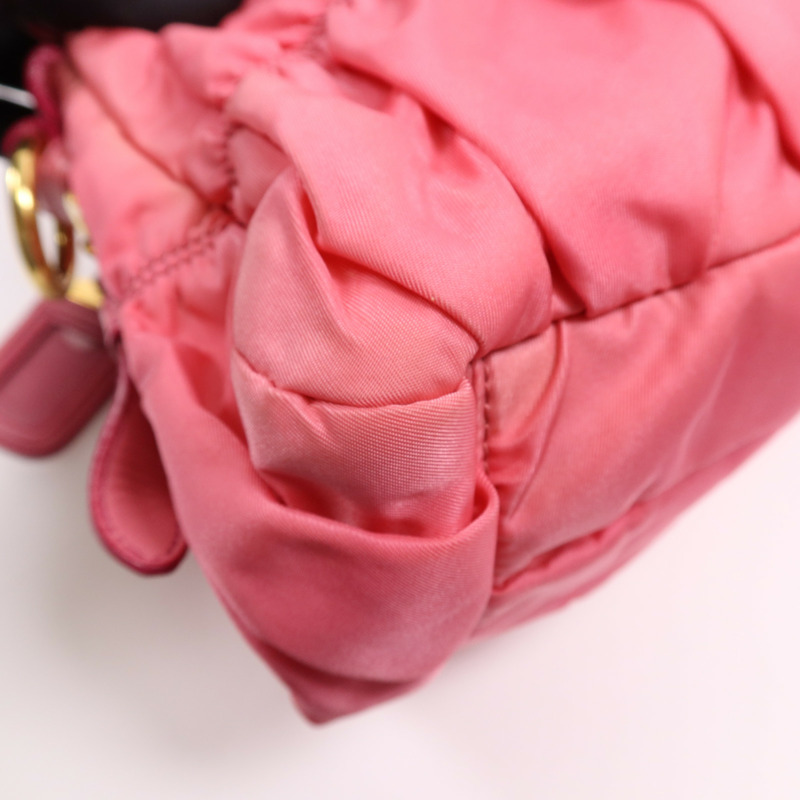 PRADA 尼龍2 Way Shoulder Bag金扣手挽肩背兩用袋-7