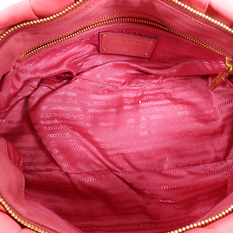 PRADA 尼龍2 Way Shoulder Bag金扣手挽肩背兩用袋-13