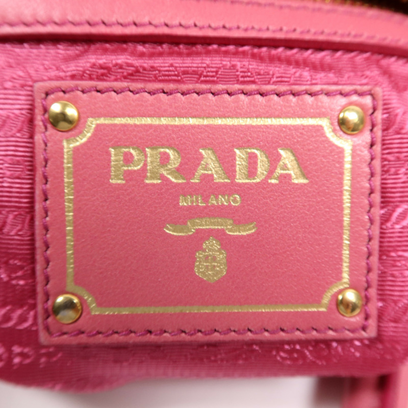 PRADA 尼龍2 Way Shoulder Bag金扣手挽肩背兩用袋-14