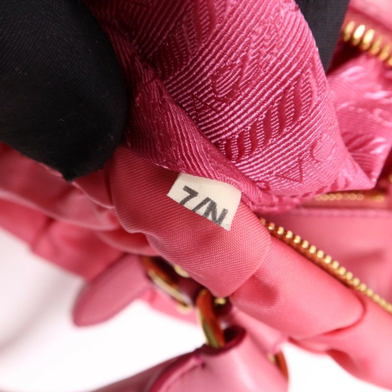 PRADA 尼龍2 Way Shoulder Bag金扣手挽肩背兩用袋-16