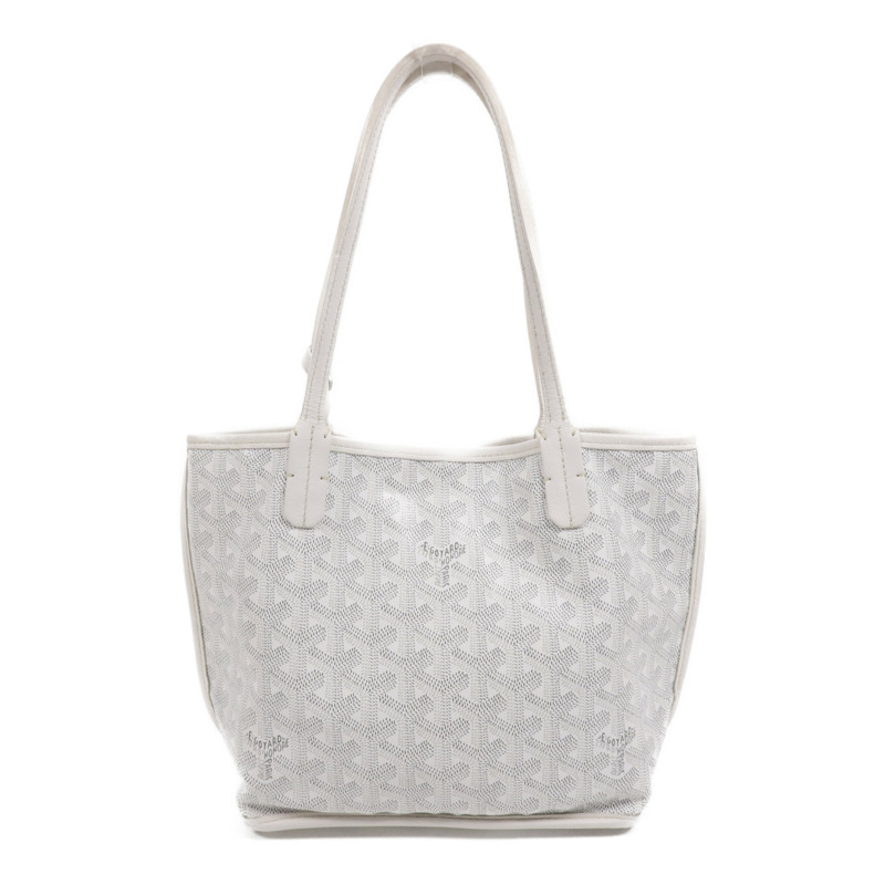 GOYARD 塗層帆布Anjou Mini Bag銀扣肩背袋-1