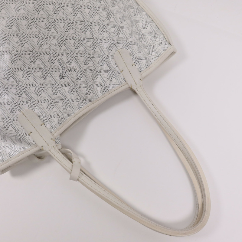 GOYARD 塗層帆布Anjou Mini Bag銀扣肩背袋-4