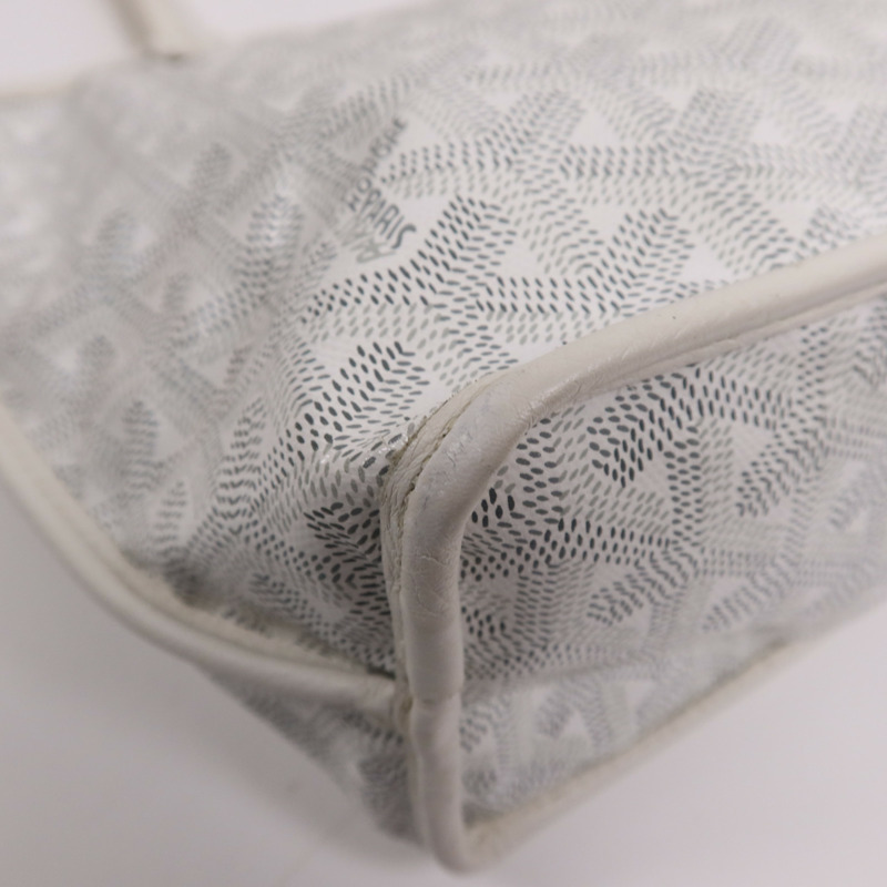 GOYARD 塗層帆布Anjou Mini Bag銀扣肩背袋-7