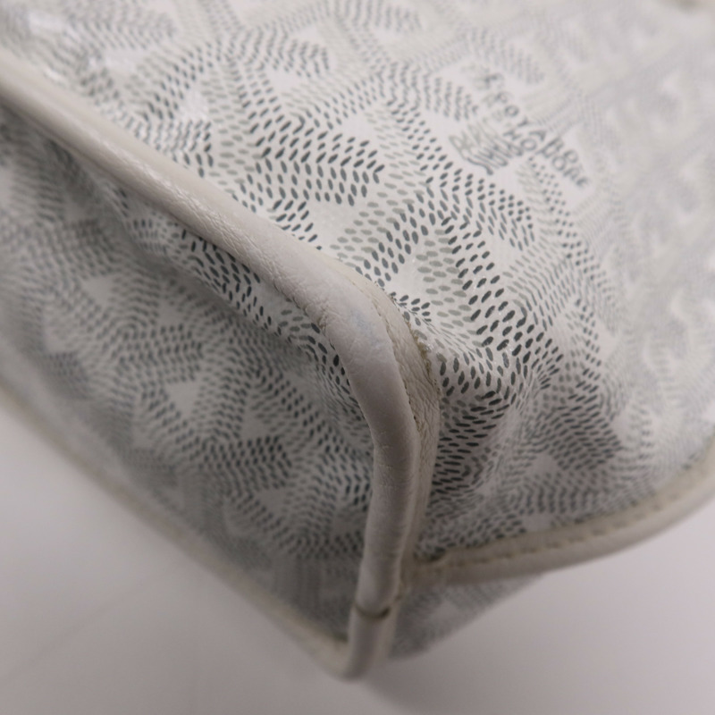 GOYARD 塗層帆布Anjou Mini Bag銀扣肩背袋-8