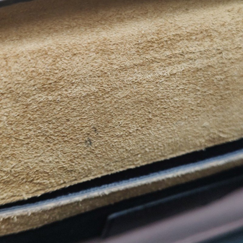 Burberry Macken牛皮帆布拼色格纹斜挎包单肩包-8