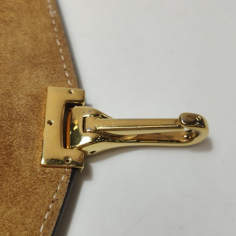 Burberry Macken牛皮帆布拼色格纹斜挎包单肩包-13