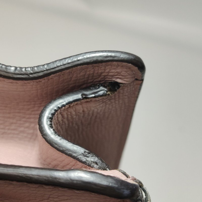 Burberry Macken牛皮帆布拼色格纹斜挎包单肩包-24