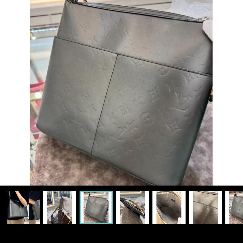 LV壓紋老花經典圖案👍-3