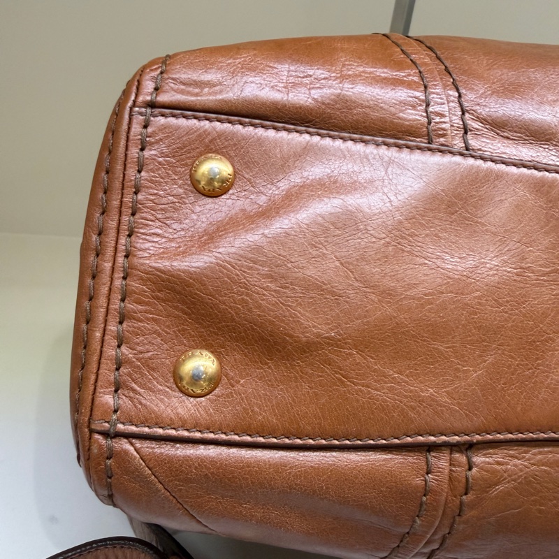 Prada 棕色公事包💼帶你賺大錢！💰💰來運轉-18