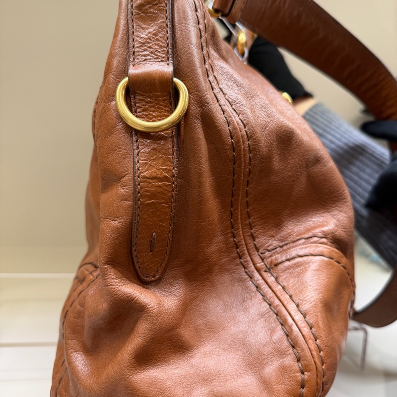 Prada 棕色公事包💼帶你賺大錢！💰💰來運轉-20