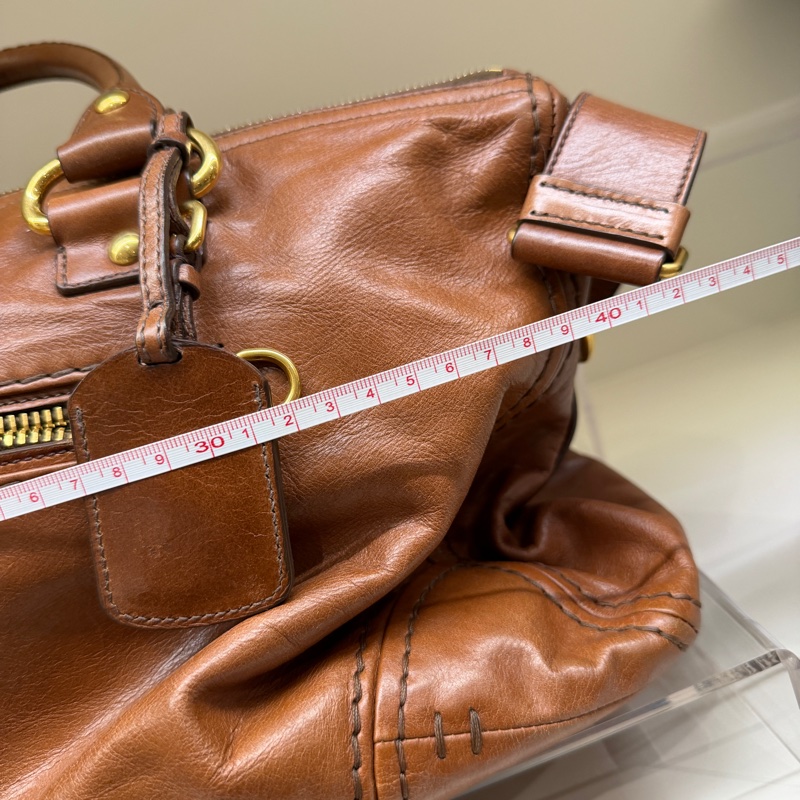 Prada 棕色公事包💼帶你賺大錢！💰💰來運轉-34