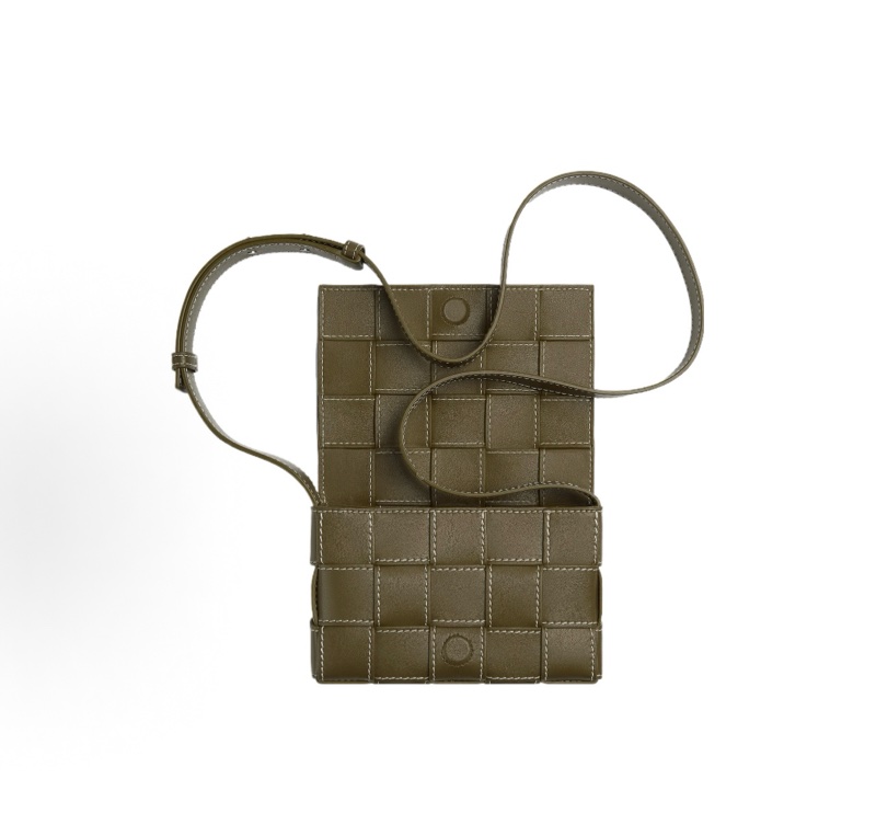 Bottega Veneta葆蝶家 牛皮革 單肩斜挎包 小號-5