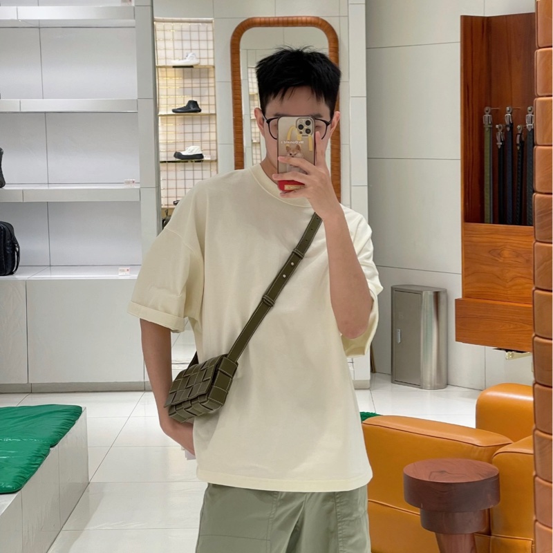 Bottega Veneta葆蝶家 牛皮革 單肩斜挎包 小號-7