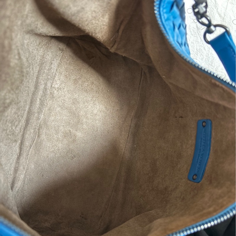 【近新閒置❤️】 bv 藍色小號 飯盒手提包 單肩包-8