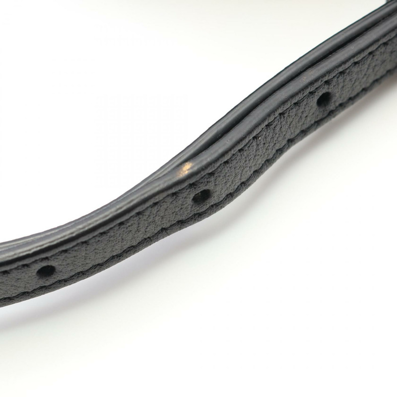 巴黎世家 CASH ZIP 手機包 單肩包 618189 黑色皮革 二手 男女通用-6