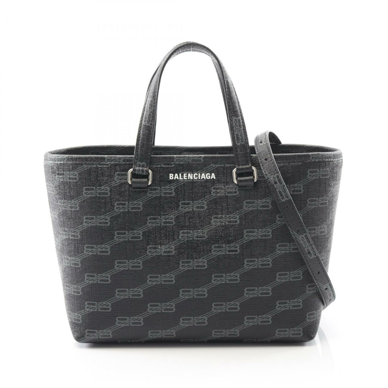 BALENCIAGA 經典款小號購物手提單肩斜背包 702699 帆布-0