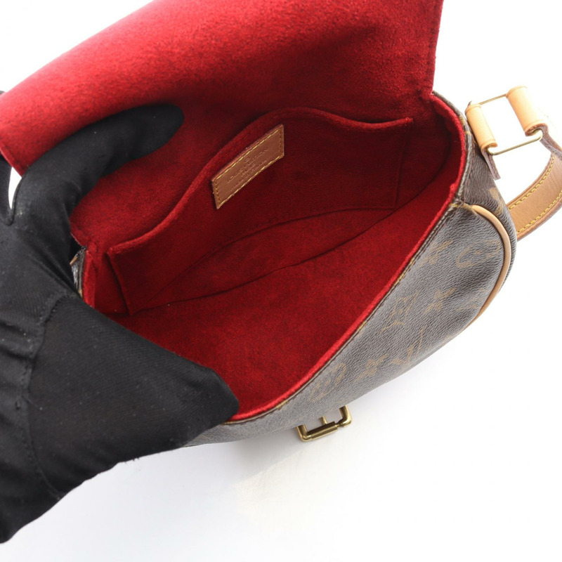 路易威登 Tambourine 單肩包 M51179 Monogram 帆布棕色二手女士-2