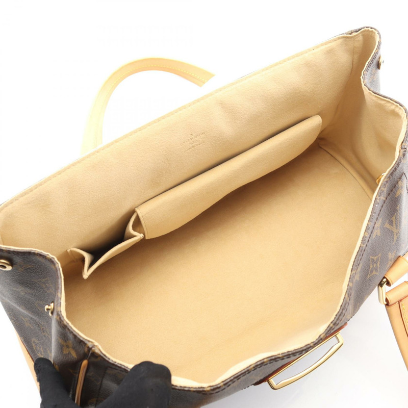 路易威登 Beverly GM 單肩包 M40120 Monogram 帆布棕色二手小姐 LV-2