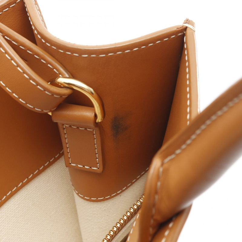 CELINE 小號筆電 Cabas 手提單肩斜背包 192082BNZ 帆布皮革-8