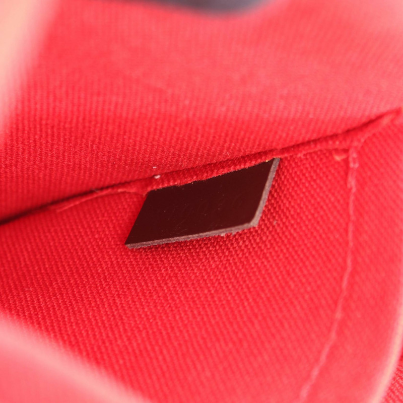 LOUIS VUITTON Sologne 單肩斜背包 N48079 Damier 帆布 Ebene 二手 LV-4