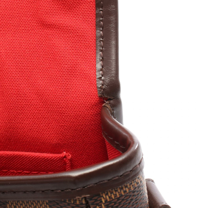 LOUIS VUITTON Sologne 單肩斜背包 N48079 Damier 帆布 Ebene 二手 LV-6