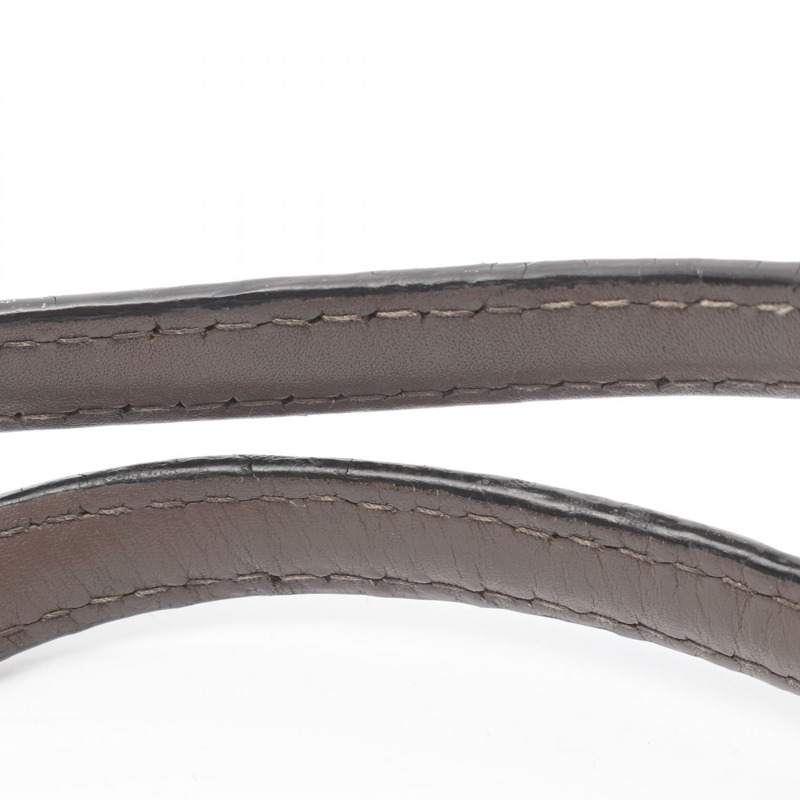 GUCCI Mayfair Guccissima 手提包 257061 皮革 粉紅棕色 二手 女士-5