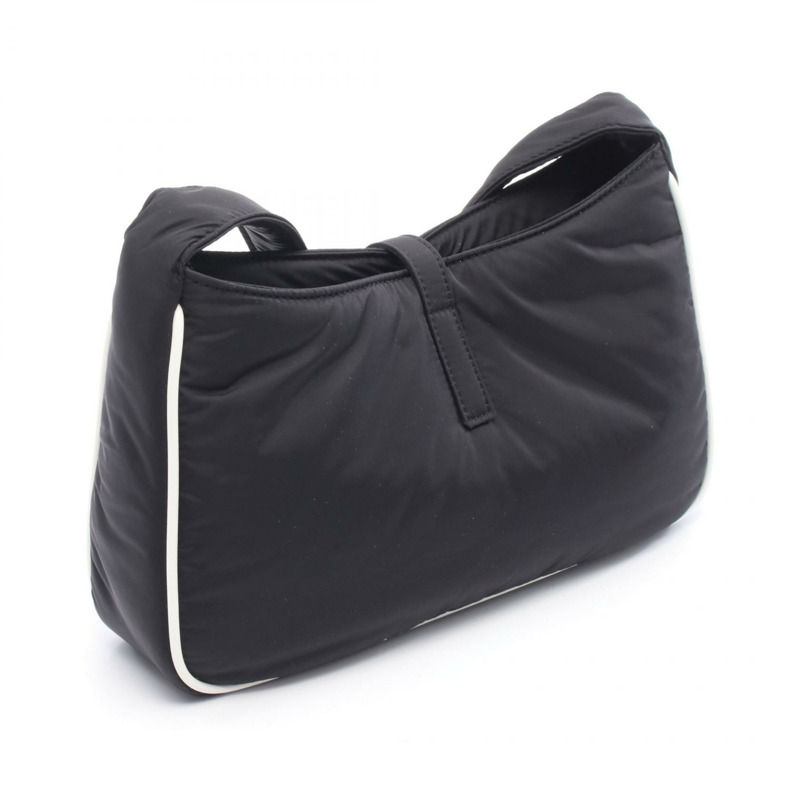 SAINT LAURENT PARIS 單肩包 733294 尼龍皮革 黑白 新款 女士-1