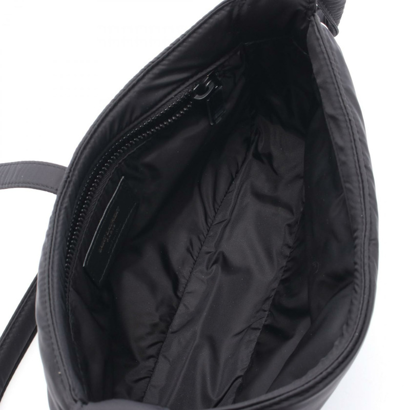 SAINT LAURENT PARIS 單肩包 733294 尼龍皮革 黑白 新款 女士-2